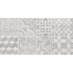 Декор Bastion с пропилами мозаика серый (08-03-06-453) 20х40