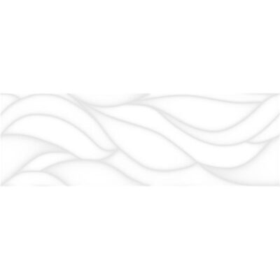 Плитка настенная Sigma белая рельеф (17-10-00-463) 20х60